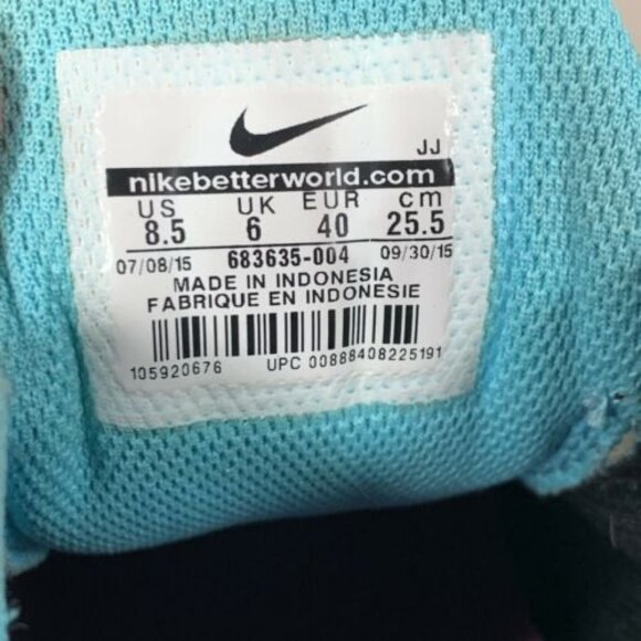 Nike Air Max Tailwind 7 Women’s Size 8.5 683635-004 Athletic Running Shoes Black - Picture 6 of 10